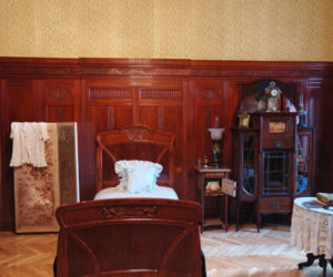 Sypialnia Leonii Poznańskiej w Pałacu Poznańskich po renowacji