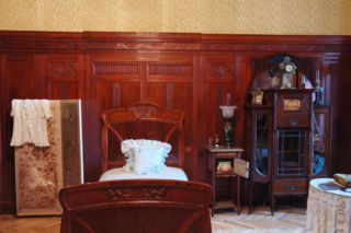 Sypialnia Leonii Poznańskiej w Pałacu Poznańskich po renowacji