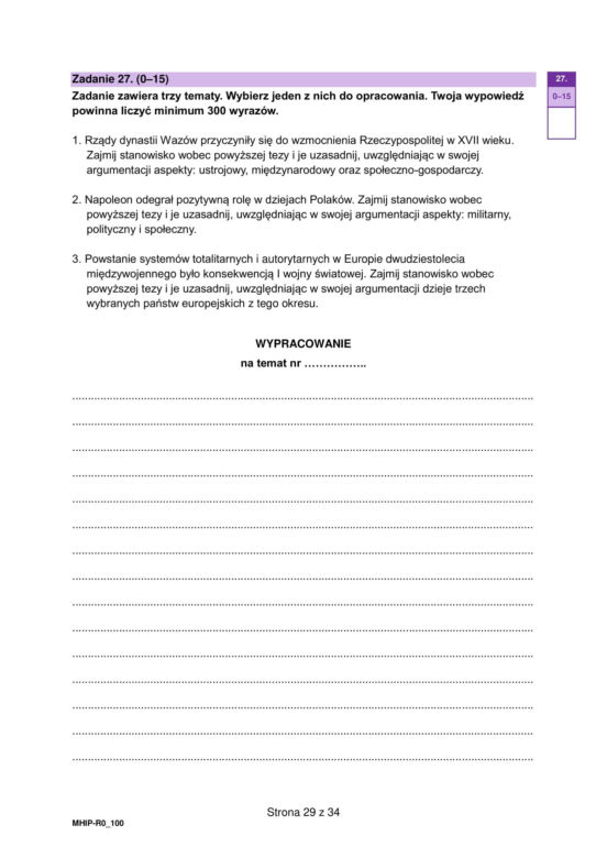 Próbna matura 2026 z historii: Arkusze CKE, pytania i odpowiedzi [14.01.2026]