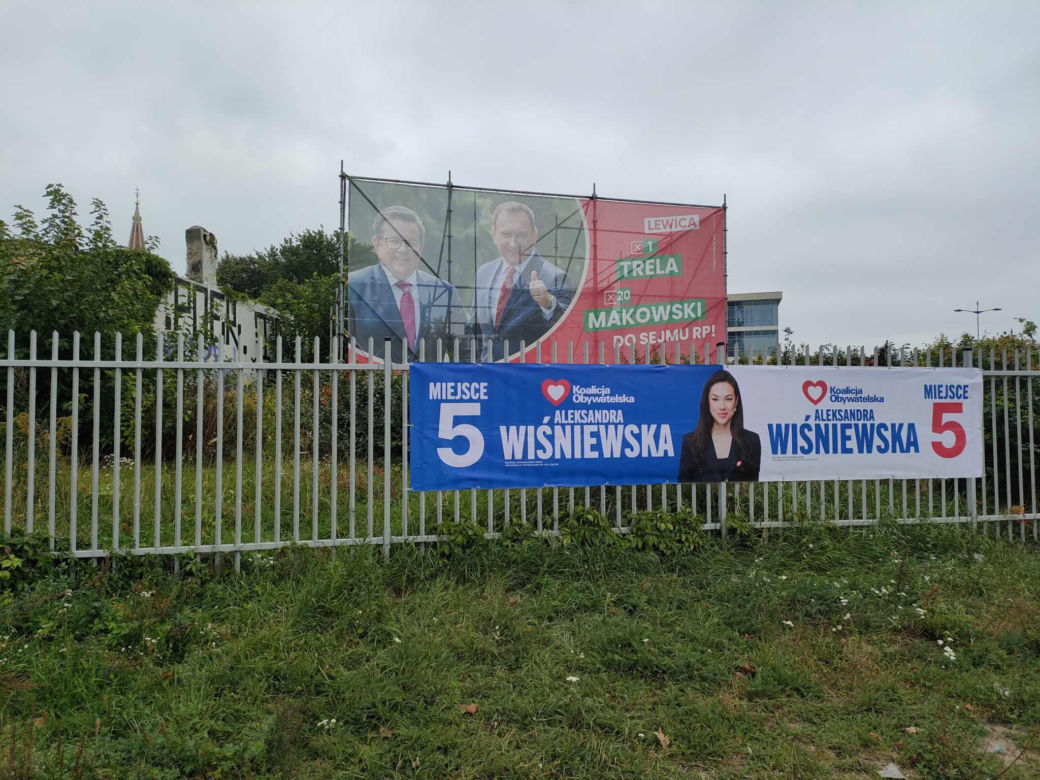 Łódź tonie w plakatach wyborczych. Kto jest odpowiedzialny za ich późniejsze usunięcie?