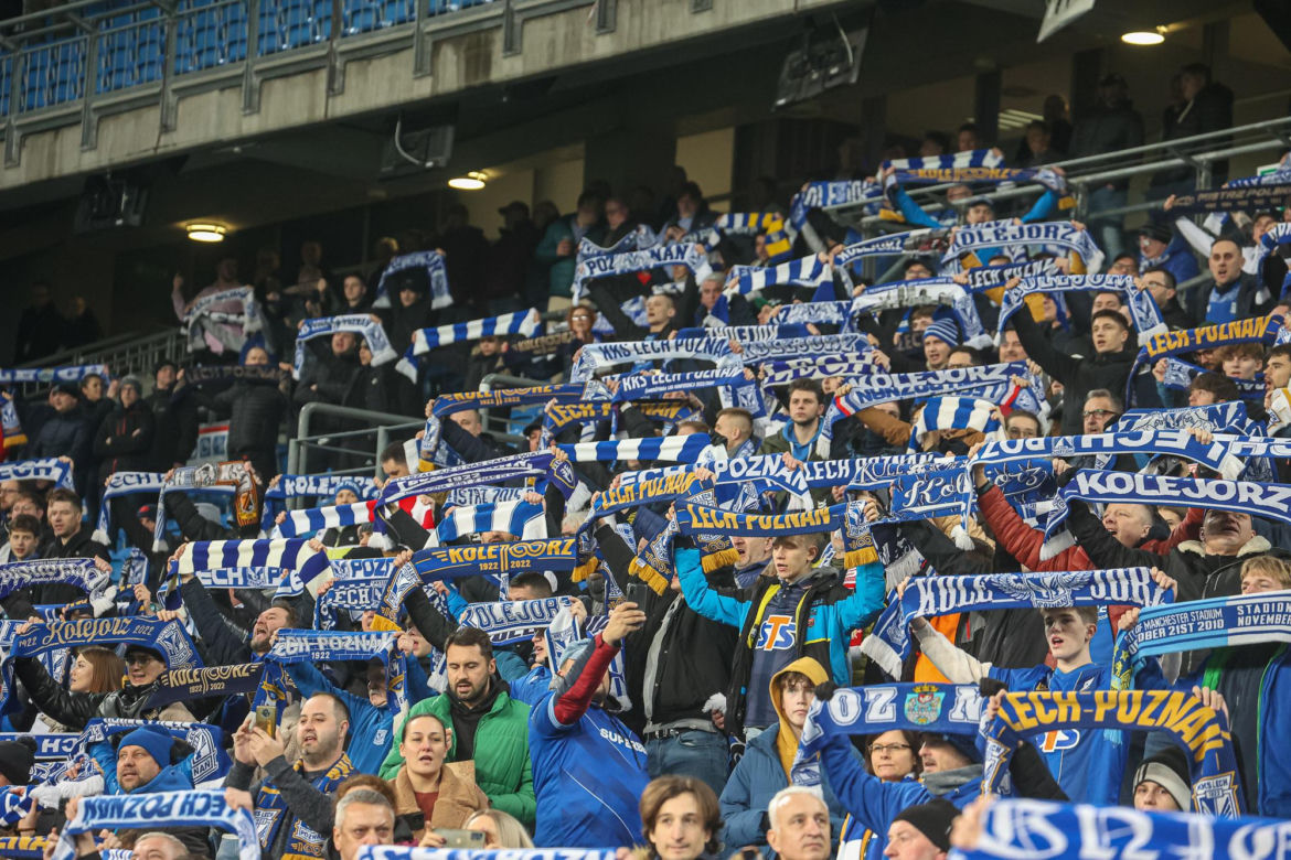 Lech Poznań - Pogoń Szczecin. Zdjęcia kibiców na meczu Fortuna Pucharu Polski
