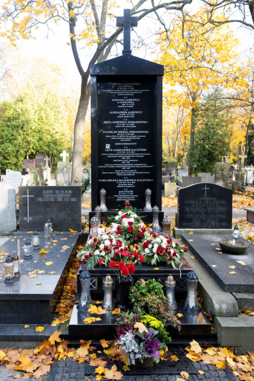 Jadwiga Kaczyńska. Grób