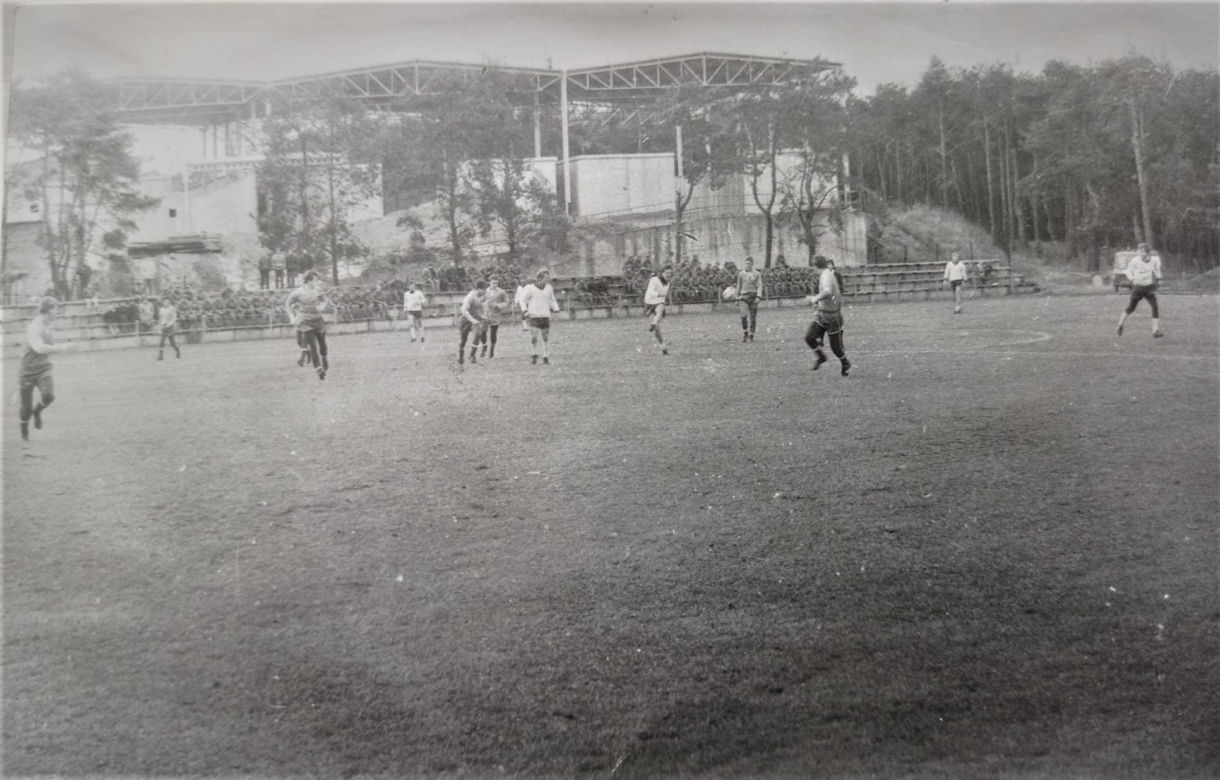 Jednostka wojskowa i WKS Stadion Kielce. Zobacz stare zdjęcia