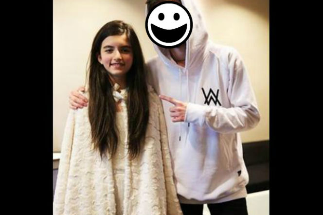 Alan Walker bez maski! Zdradziła go ta niewinna dziewczynka!