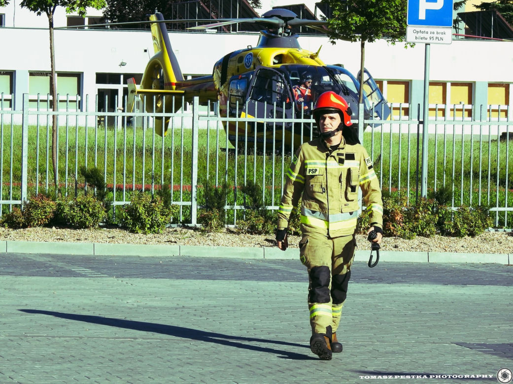 Tychy: Dramatyczna akcja służb. Robili wszystko, by ratować rannego chłopca