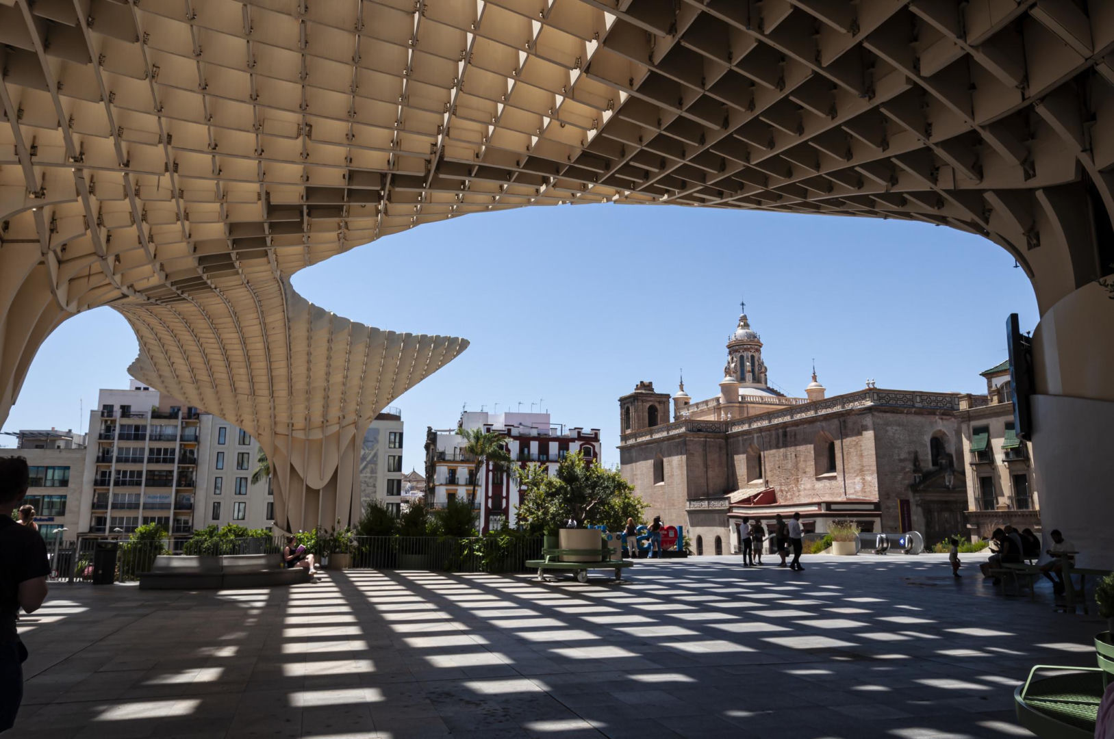 Setas de Sewilla - Metropol Parasol w Sewilli