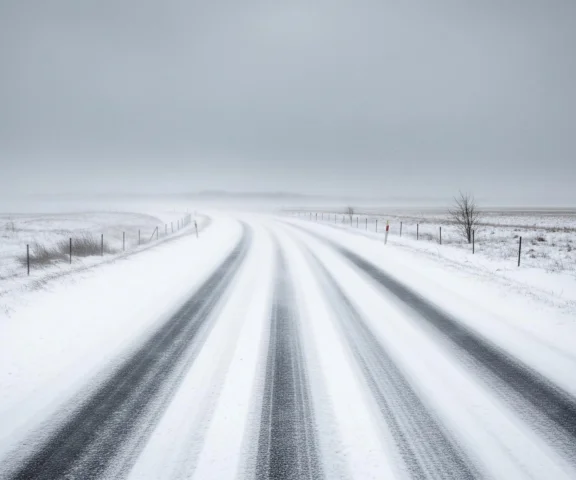Zimowy armagedon nad morzem. Burze śnieżne i wiatr do 100 km/h