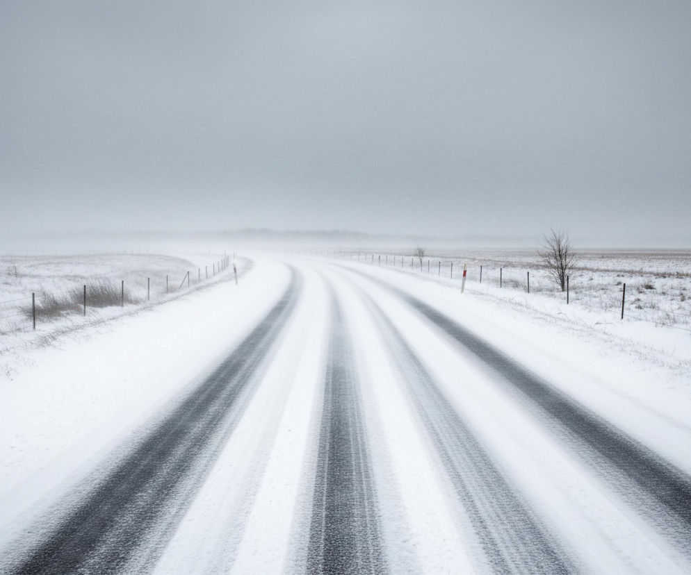 Zimowy armagedon nad morzem. Burze śnieżne i wiatr do 100 km/h. We wtorek dopiero się zacznie 