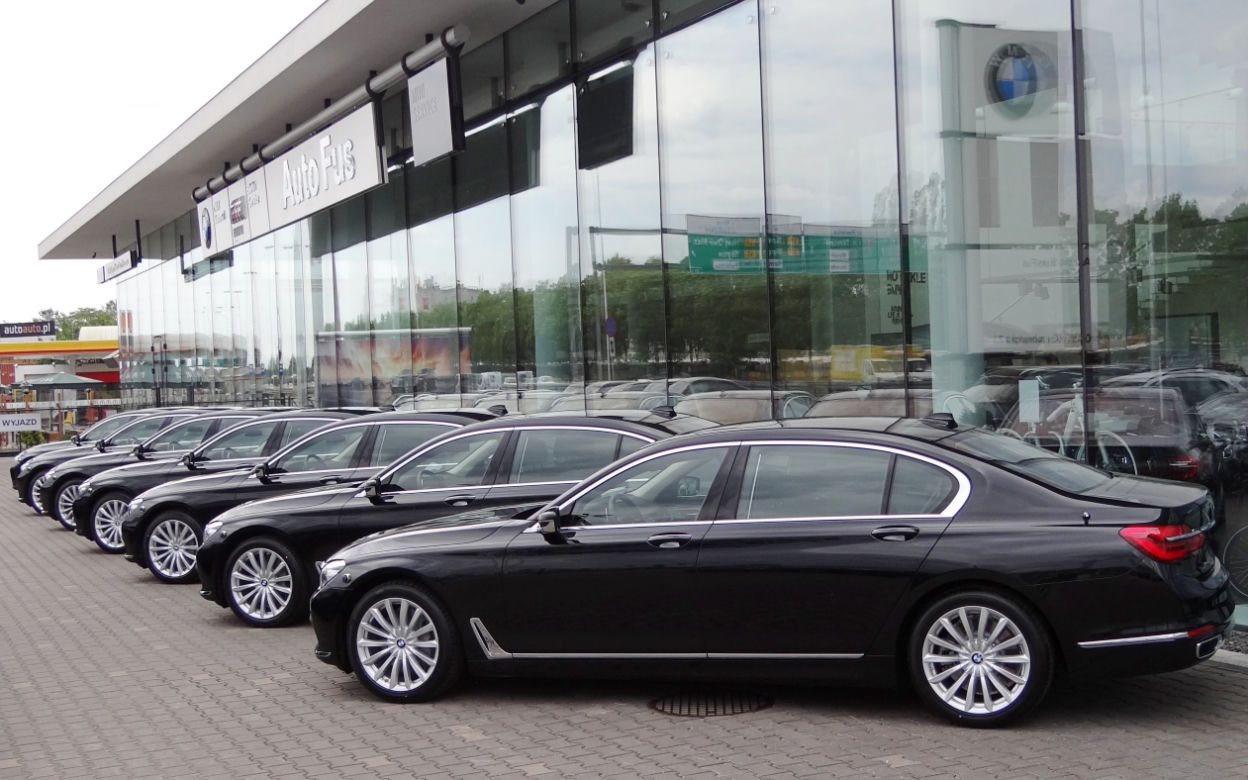 Limuzyny BMW 750Li xDrive należące do BOR
