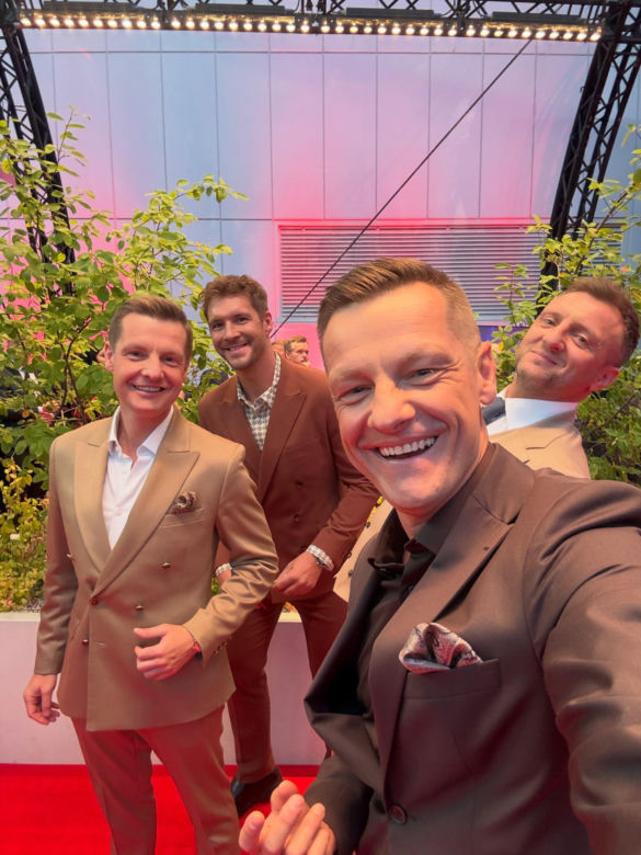 Marcin Mroczek, Rafał Mroczek, Arkadiusz Smoleński i Mikołaj Roznerski - M jak miłość. Ramówka TVP