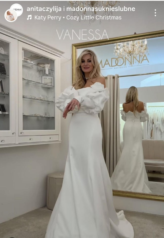 Ślub Anity i Adriana ze "ŚOPW" tuż-tuż. Panna młoda pokazała suknie ślubne