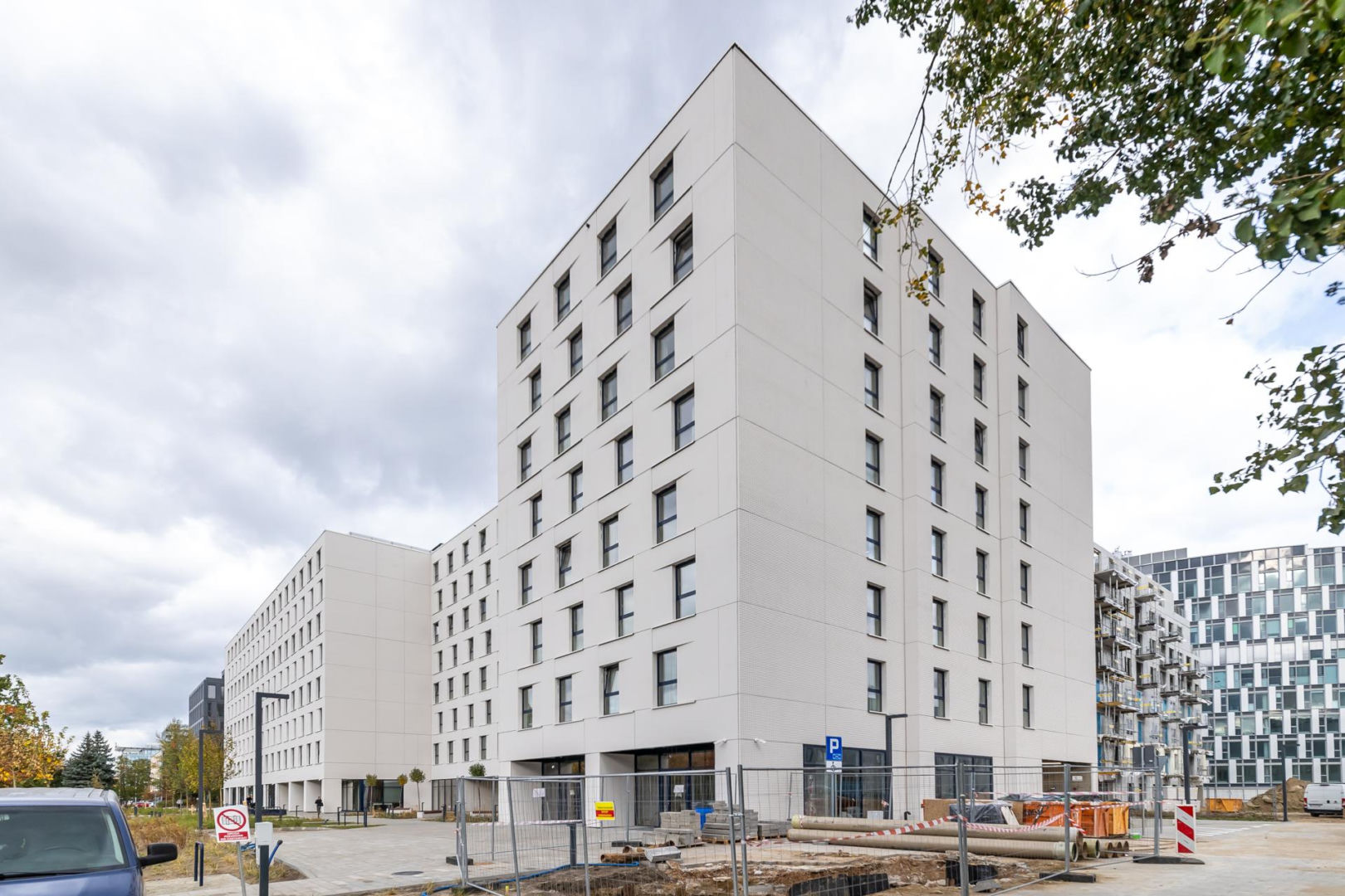 StudentSpace przy ul. Wołoskiej 18 w Warszawie