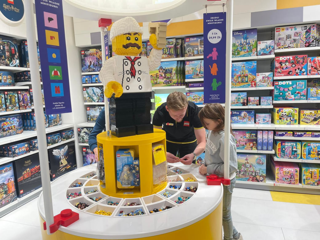 Łódź. Sklep Lego w Manufakturze