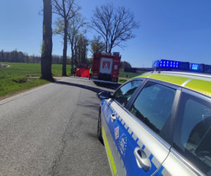 BMW uderzyło w drzewo. 16-latek nie żyje. Kierowca pijany i z zakazem