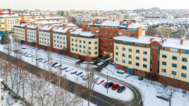 Budynki mieszkalno-usługowe przy ul. Bażantarni, Warszawa