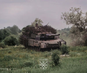 Czołg Leopard 2A4 na Ukrainie
