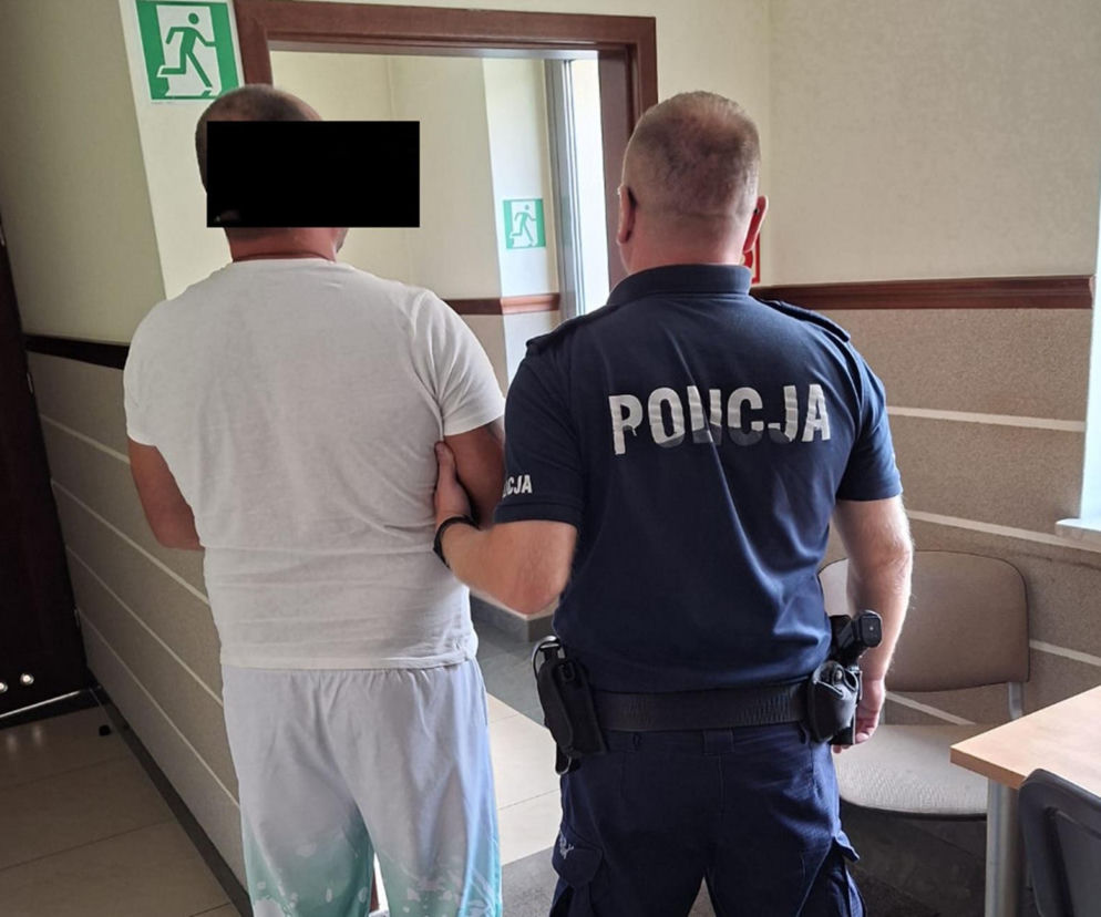 Przyłożył pistolet do głowy kierowcy i chciał ukraść auto. Akcja służb pod Nasielskiem