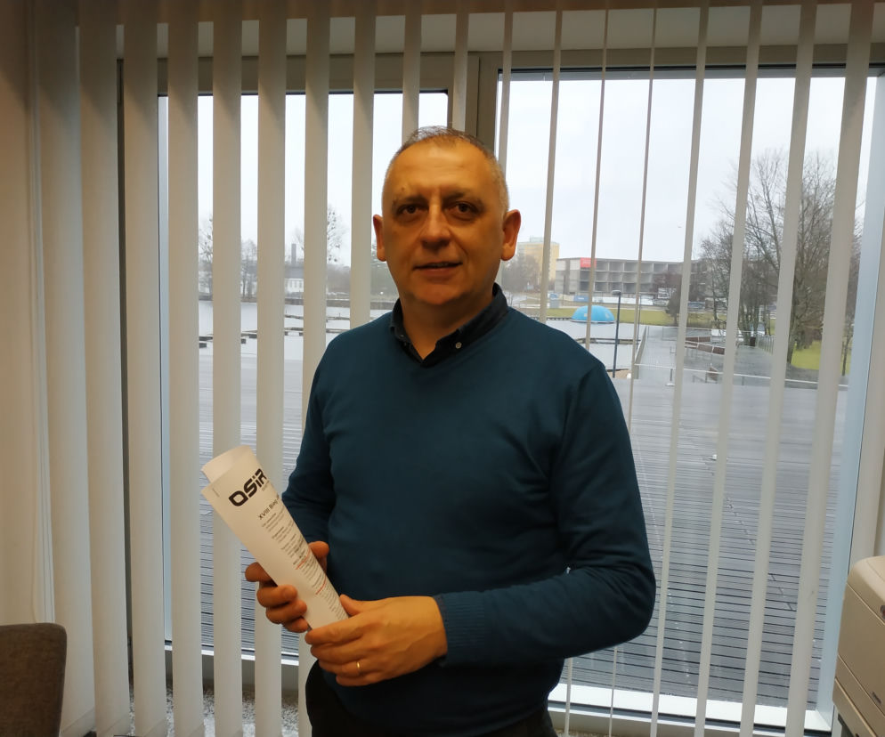 Zbigniew Szymula - rzecznik prasowy Ośrodka Sportu i Rekreacji w Olsztynie. 