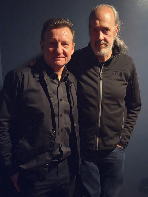 Paweł Szajda i Robert Więckiewicz na przeglądzie "Andrzej Wajda 100" w Nowym Jorku
