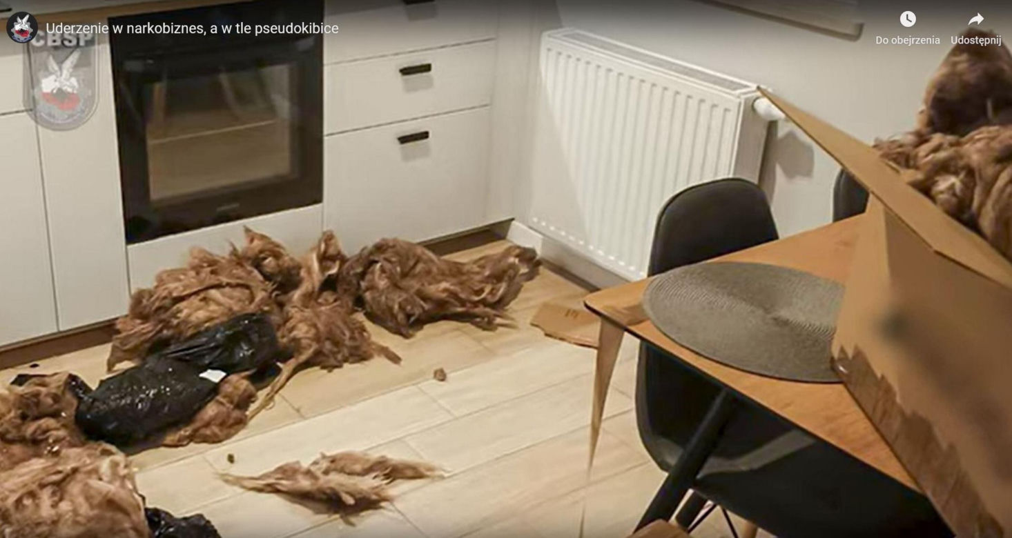 Potężne uderzenie w pseudokibiców. Zabezpieczyli hiszpańskie narkotyki warte ponad 2 mln zł! 