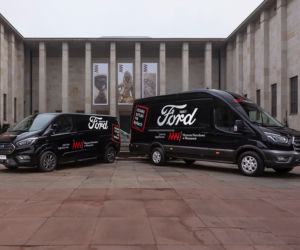 Ford Transit i Ford Tourneo Custom we flocie Muzeum Narodowego w Warszawie