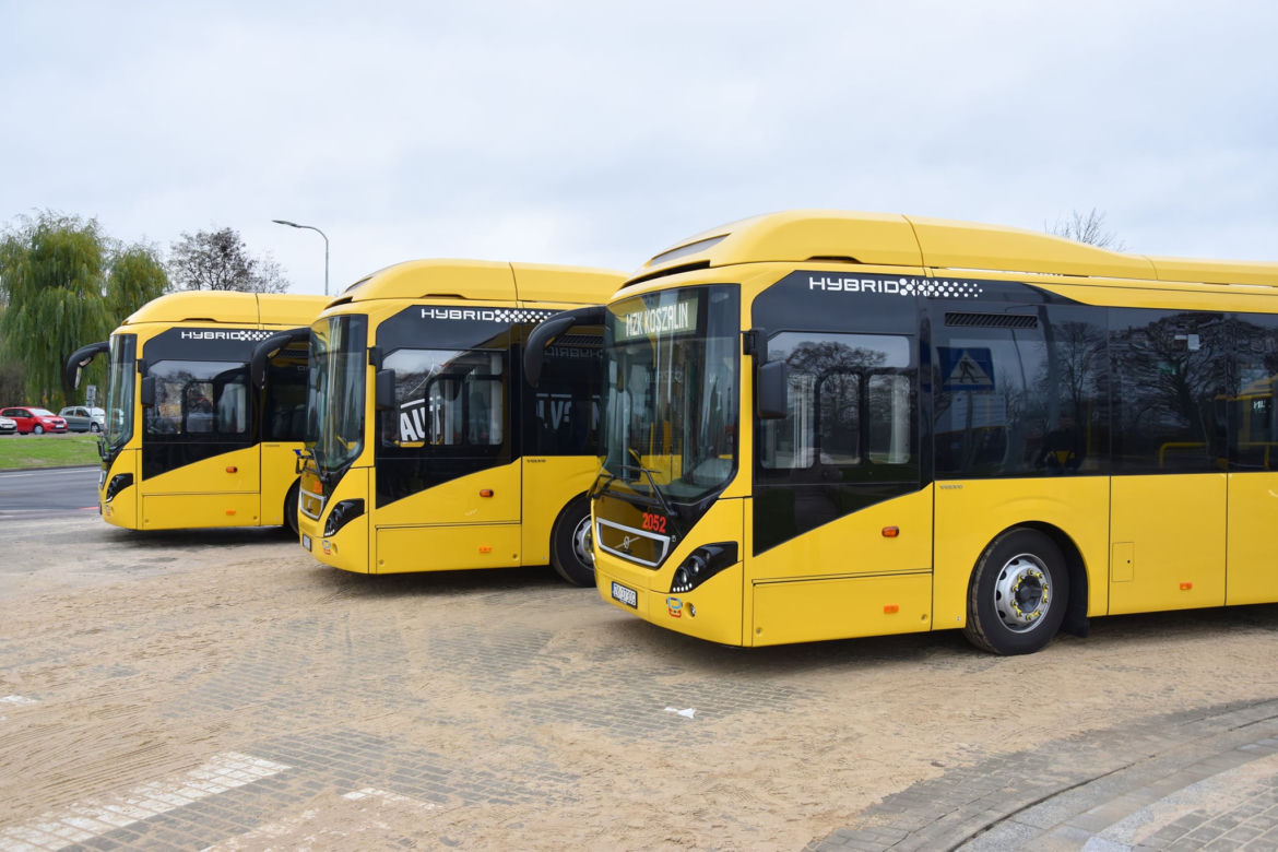 Nowe autobusy i nowe Centrum Przesiadkowe w Koszalinie