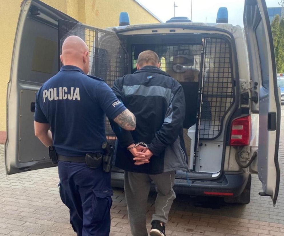 Policja z Gdańska zatrzymała 6 przestępców. Agresywny 32-latek zaatakował mundurowego