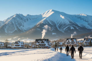 Arktyczny mróz uderza w Zakopane! Temperatura spada do minus 22 stopni!