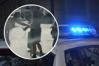 Horror we Wrocławiu! Półnagi mężczyzna groził nożem przechodniom