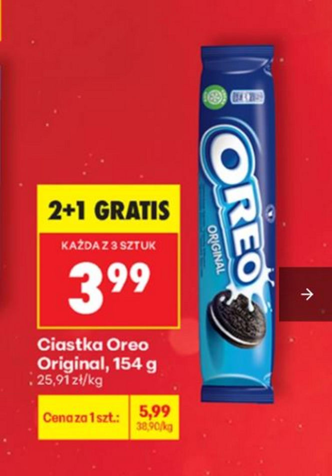 romocje na słodycze w Biedronce