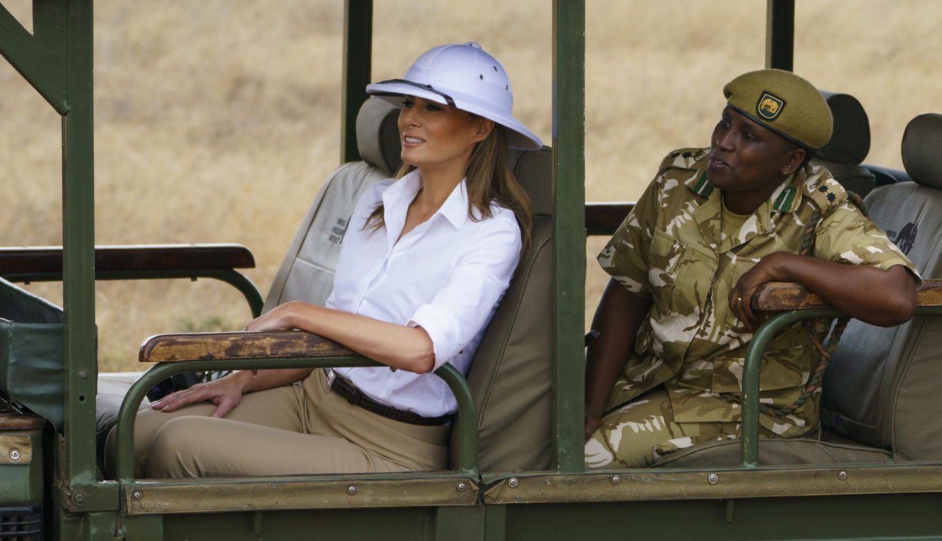 Taki styl ma Melania Trump