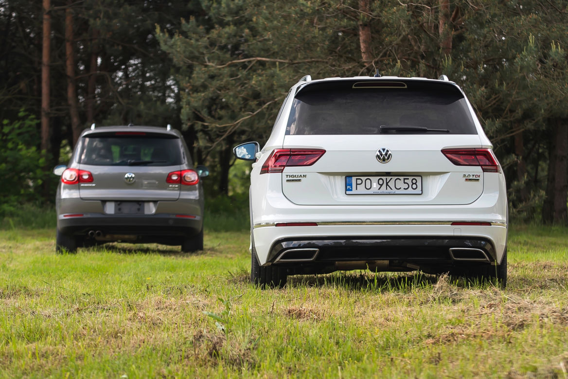 Volkswagen Tiguan Allspace 2.0 TDI 190 KM 4Motion DSG R-Line & Volkswagen Tiguan 2.0 TSI DSG 4Motion Wolfsburg Edition
