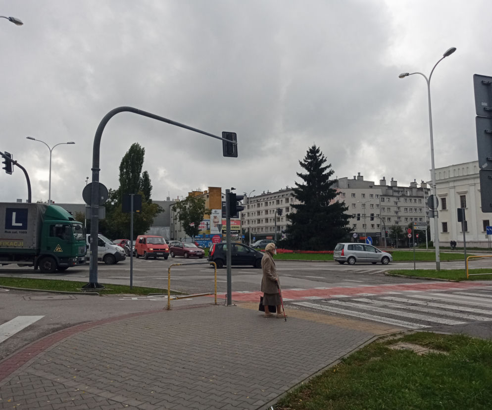 Kielce skrzyżowanie