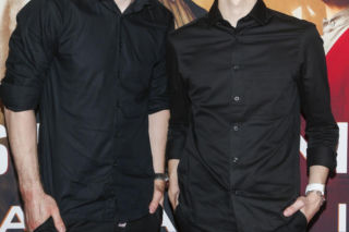 Charazinsky i jego aktualny partner Piotr Biernacki