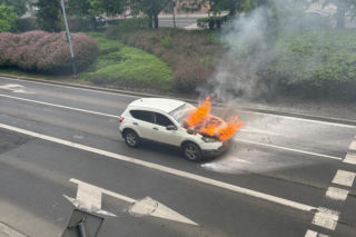 Pożar w centrum Krakowa! O krok od eksplozji. Miasto sparaliżowane