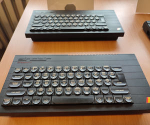 Wystawa retro komputerów w Bursie Międzyszkolnej w Lesznie
