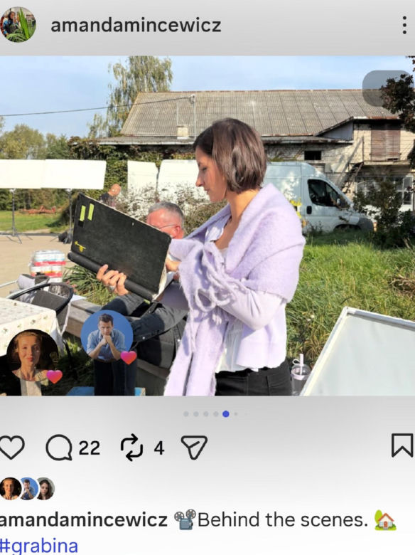 M jak miłość na planie. Agnes (Amanda Mincewicz)