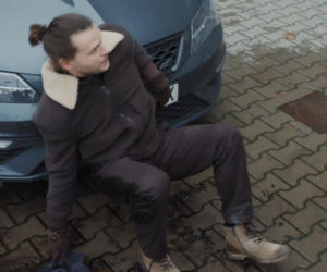 M jak miłość. Natalka (Dominika Suchecka), Mikołaj Lipiński (Mateusz Kościukiewicz)