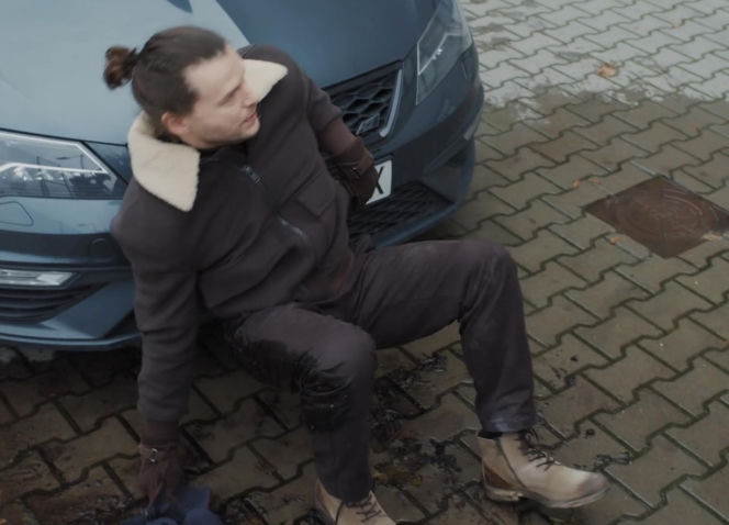 M jak miłość. Natalka (Dominika Suchecka), Mikołaj Lipiński (Mateusz Kościukiewicz)