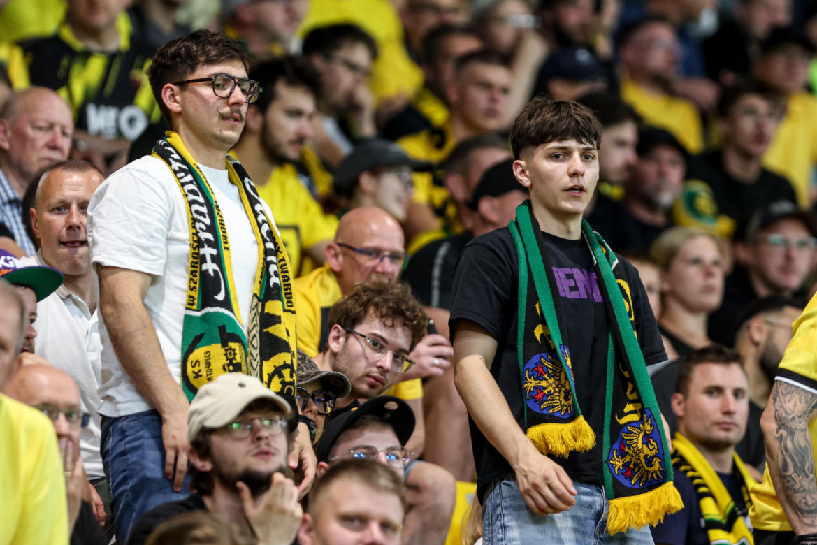 Zdjęcia kibiców z meczu GKS Katowice - MSK Żilina