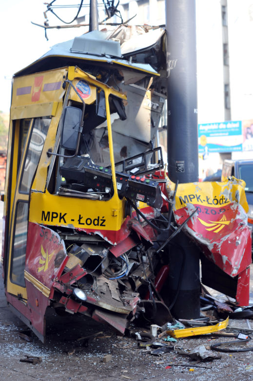 Łódź: Tragiczny wypadek tramwaju