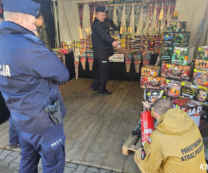 Kontrole w punktach sprzedaży fajerwerków