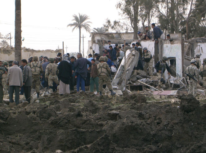 Samobójczy zamach na polską bazę w Iraku