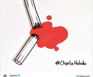  Atak terrorystyczny na Charlie Hebdo - rysunki satyryczne po ataku