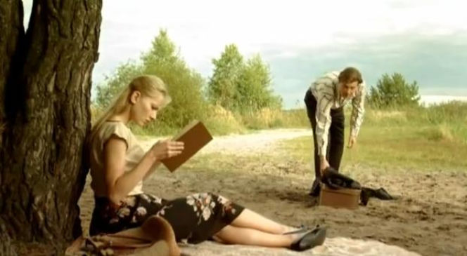 ANNA GERMAN odc. 4. Zbigniew Tucholski (Szymon Sędrowski), Anna German (Joanna Moro)