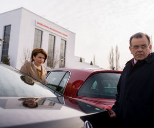 Lekarze 4 sezon odcinek 12 (odc. 51). Tadeusz Karkoszka (Krzysztof Jędrysek), Elżbieta Bosak (Danuta Stenka)
