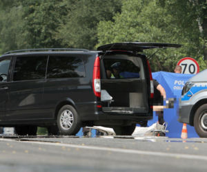 Widok małych zmasakrowanych ciał był przerażający