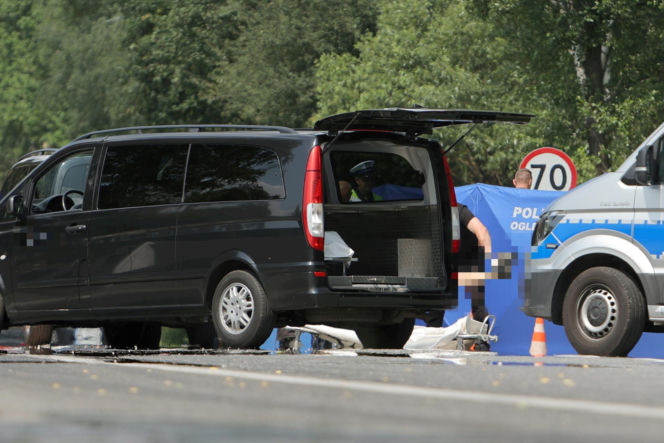 Widok małych zmasakrowanych ciał był przerażający