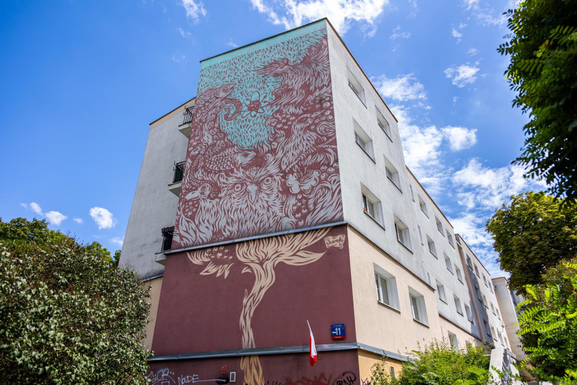 Murale w Warszawie