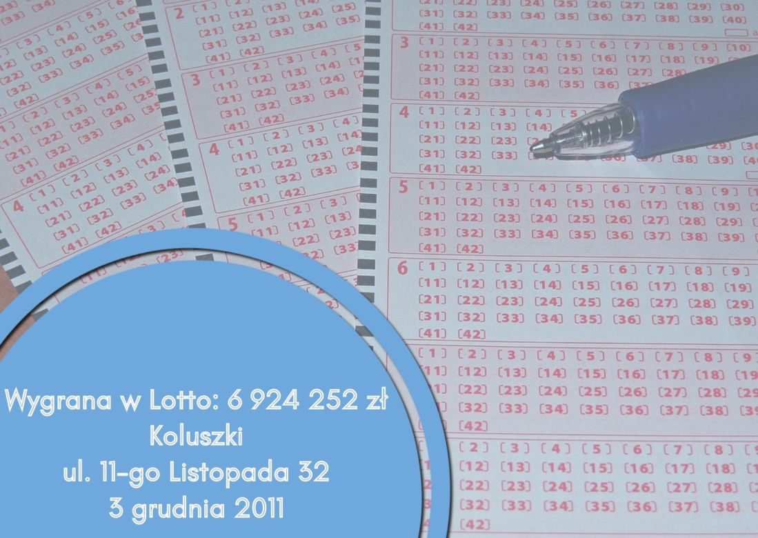 Szczęśliwe kolektury Lotto w Łodzi. Gdzie grać w Lotto, żeby wygrać miliony?